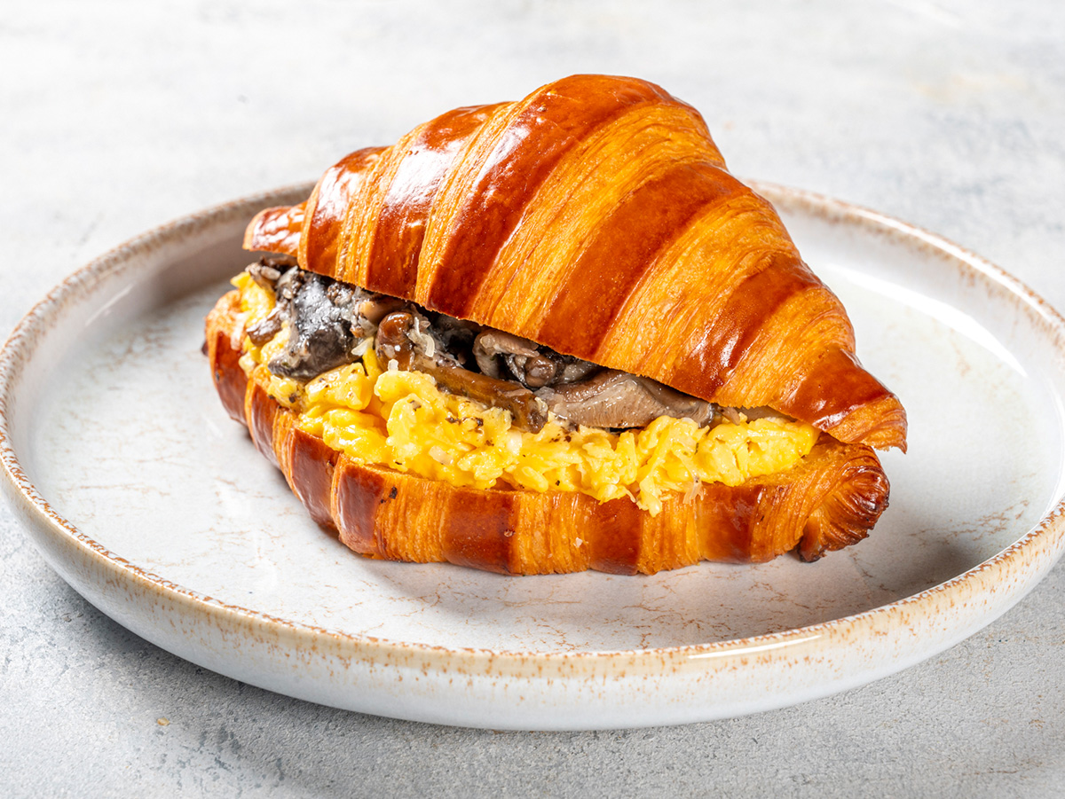 Truffle Mushroom Croissant